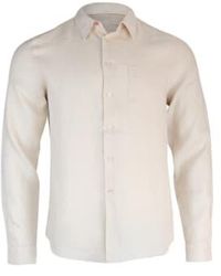 Paul Smith - Linen Tailored Fit Long Sleeves Shirt - Lyst