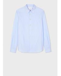 Paul Smith - Striped Lightweight Tailored Fit Shirt Col 40 Light - Lyst