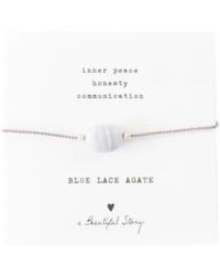 A Beautiful Story - Gemstone Card Bracelet - Lyst