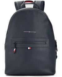 Tommy Hilfiger Essential Pq Backpack in Blue for Men - Save 35% | Lyst
