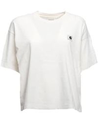 Carhartt - T Shirt For Woman I032531 Wax - Lyst