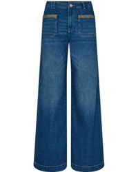 Mos Mosh Wide-leg jeans for Women | Online Sale up to 41% off | Lyst