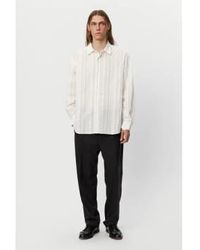 mfpen - Généreuse chemise blanche stripe - Lyst