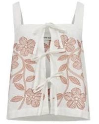 Sofie Schnoor - Embroidered Top /rosy Brown 34 - Lyst