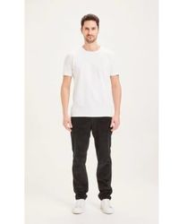 Knowledge Cotton - 70303 Chuck Regular Stretched 8 Wales Corduroy Pant Jet 34 - Lyst