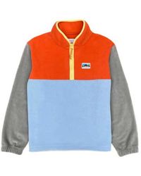 Fresh - Yvon half zip fleece pullover - Lyst
