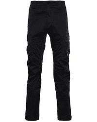 C.P. Company - Cp Company Cp Company Stretch Sateen Loose Cargo Pants Total Eclipse - Lyst