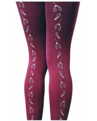 Purple Tights and pantyhose for Women | Lyst
