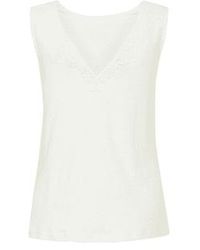 B.Young - Pasadi Embroidered Tank Top S - Lyst