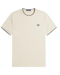 Fred Perry - Twin tipped t-shirt - Lyst