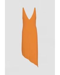 REMAIN Birger Christensen - Gosha Dress Orange - Lyst