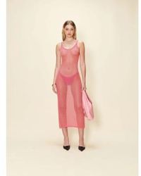 House Of Sunny - Love Mail Dress Blush 6 - Lyst