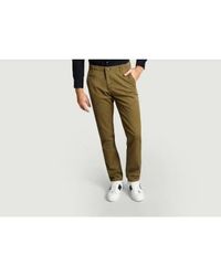 Knowledge Cotton - Green Chuck The Brain Chinos - Lyst