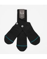 Stance - Icône 3 chaussettes pack en noir - Lyst