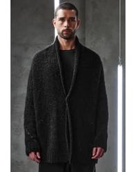 Transit - And Linen Knitted Oversize Mens Cardigan - Lyst