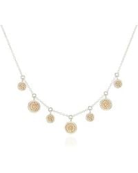 Anna Beck - Mini Disc Charm Necklace Mixed - Lyst