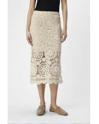Object - Petra Sandshell Knit Midi Skirt - Lyst