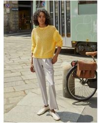 Varley - Haines Knit Crew In Sunlight - Lyst