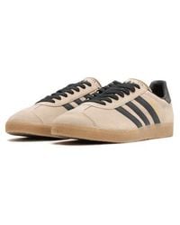 adidas - Gazelle wonder taupe, nacht & gum sneakers - Lyst