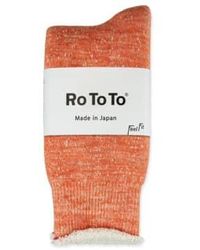 RoToTo - Double Face Merino Wool Socks Small - Lyst
