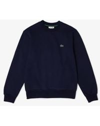 Lacoste - Basic Fleece Sweatshirt - Lyst