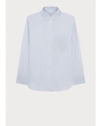 Paul Smith - Check Stripe Two Tone Long Sleeve Shirt Col: 01 , Size 12 - Lyst