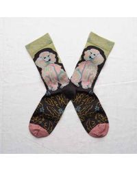 Bonne Maison - Moss Dog Knitted Socks 36-38 - Lyst