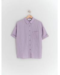indi & cold - Striped Cotton Shirt Size Xs - Lyst