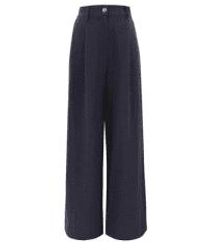 FRNCH - Philo Wide Leg Trousers In Bleumarine From - Lyst