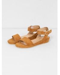 Anne Thomas - Pony Suede Leather Romane Sandals 39 - Lyst