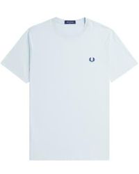 Fred Perry - Crew-neck Short-sleeved T-shirt - Lyst
