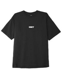 Obey - Bold T-shirt Pigment Faded M - Lyst