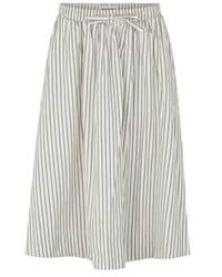 Lolly's Laundry - Bristol Stripe Midi Skirt Xs - Lyst