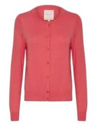 Part Two - Tanisha Cardigan in Calypso Coral - Lyst
