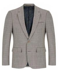 Remus Uomo - Matteo Prince Of Wales Check Suit Jacket 38 - Lyst