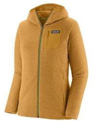 Patagonia - R1 air full-zip camisa oro la con capucha pescado - Lyst