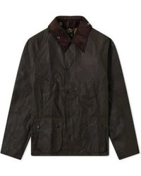 Barbour - Classic Bedale Wax Jacket Oliva - Lyst