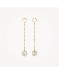 Blush Lingerie - 14k Gold & Zirconia Drop Earring Charms - Lyst