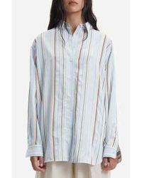 Samsøe & Samsøe - Pastel Stripe Alfrida Shirt Multi / Xxs - Lyst