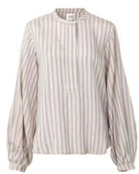 Second Female - Loga Striped Blouse - Lyst