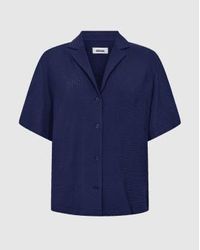 Minimum - Karenlouise 3077 camisa medieval azul - Lyst