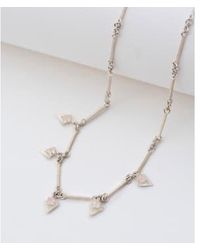 Zoe & Morgan - Hyacinth Quartz Silver Necklace - Lyst