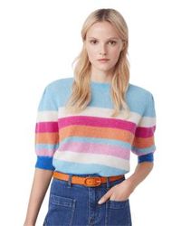 Suncoo - Primael knit top en azul - Lyst