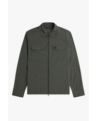 Fred Perry - Zip Overshirt Field - Lyst