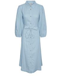 Y.A.S - Yas Flaxy Linen Shirt Dress - Lyst