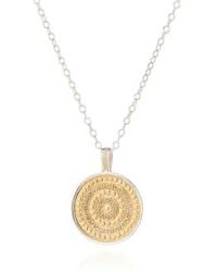 Anna Beck - Large Beaded Reversible Disc Necklace - Lyst