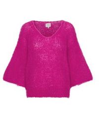American Dreams - Miranda Sweater In Pink - Lyst
