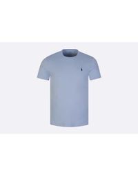 Polo Ralph Lauren - T-shirt crewneck en jersey slim fit personnalisé - Lyst