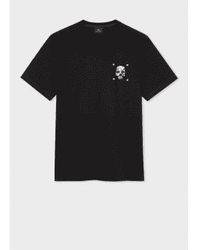Paul Smith - Camiseta gráfica calavera negra - Lyst