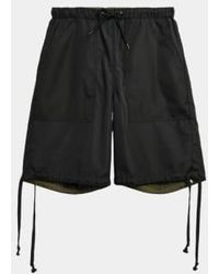 Taion - Pantalones cortos reversibles militares - Lyst